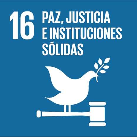 ODS Paz, justicia e instituciones sólidas